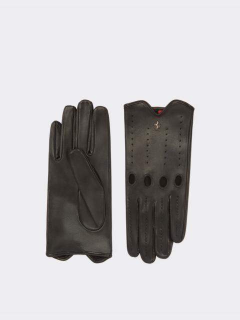 Ferrari Nappa leather driving gloves
