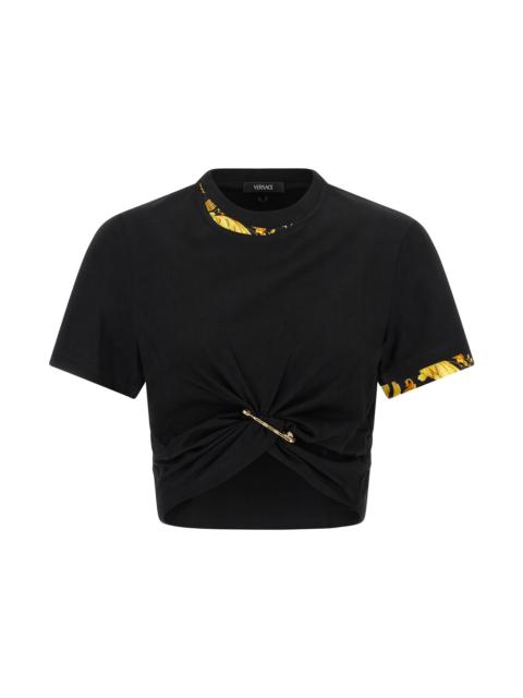 VERSACE 'Barocco' double layer T-shirt
