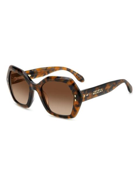 Isabel Marant Isabel Marant Brown Shaded Geometric Ladies Sunglasses IM 0107/G/S 0WR9/HA 53