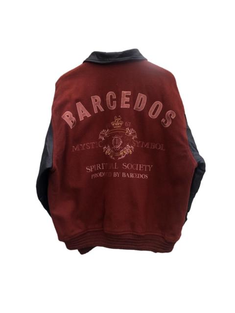 Other Designers Japanese Brand - Barcedos Varsity Leather Jacket