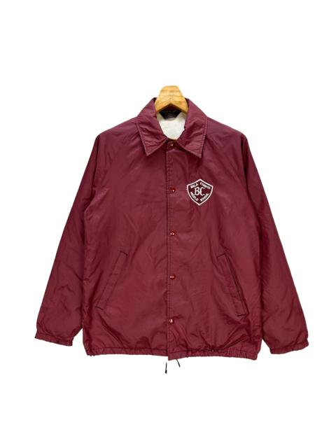 Other Designers Vintage - DAVID PEYSER Bala Cynwyd Big Logo Coach Jacket #A40-0918