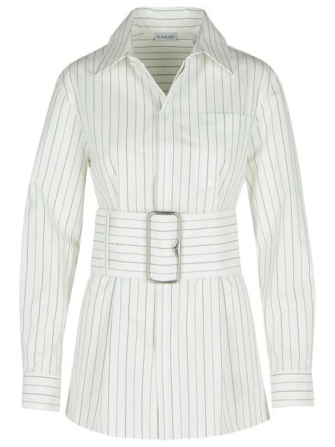 Burberry Burberry White Cotton Dress Women