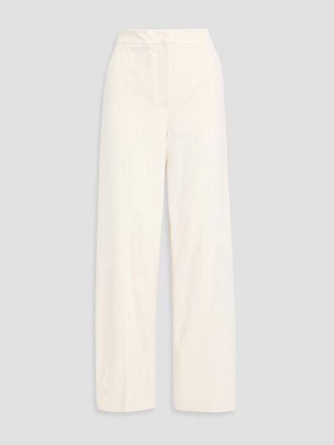 Max Mara Orche cotton-blend jersey wide-leg pants