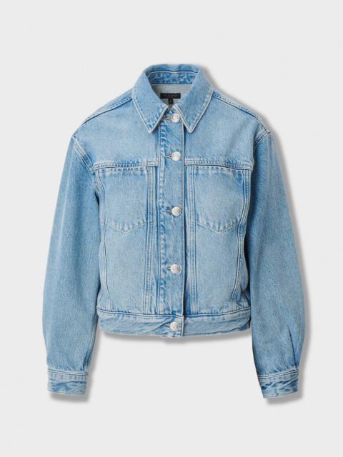 rag & bone Marie Denim Trucker Jacket
Lightweight Rigid in Everglade