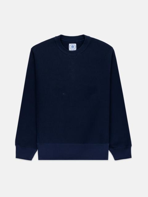 J. PRESS MADE-IN-USA NAVY HEAVYWEIGHT SWEATSHIRT