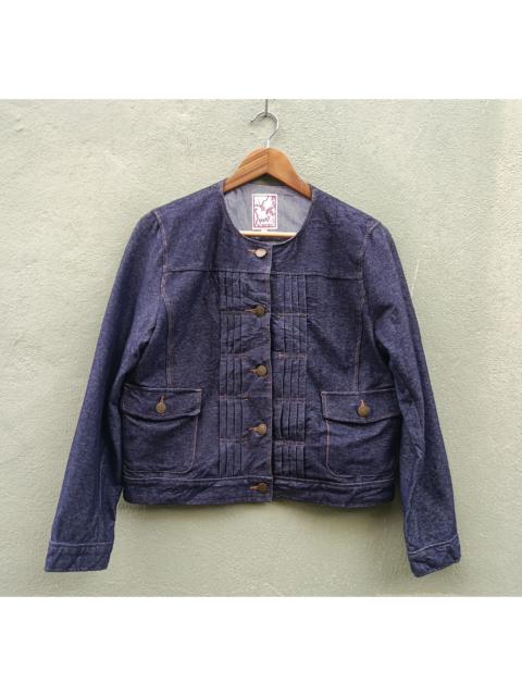 Japanese Brand - Junko Shimada part 2 Denim Crop Jacket