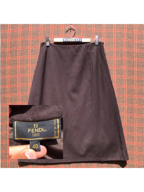 🔥Rare🔥Vintage Fendi Wool Skirt Fendi