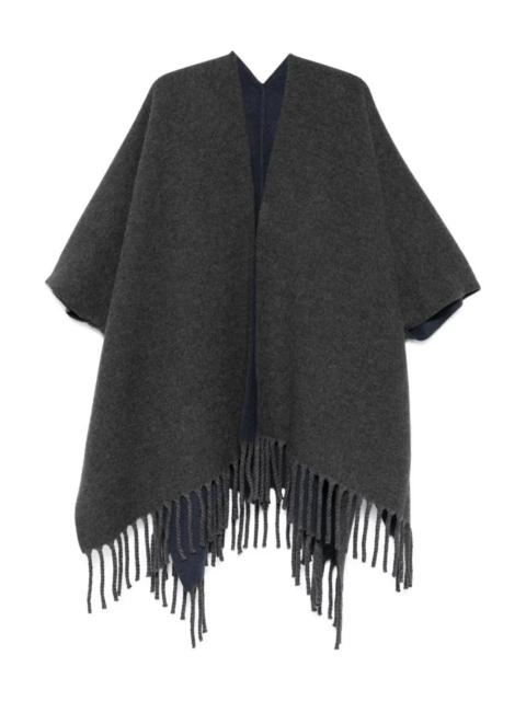 Brunello Cucinelli Brunello Cucinelli Women Open Poncho With Fringes
