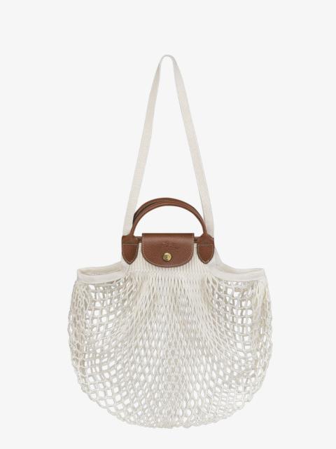 Other Designers Longchamp Paris Le Pliage Filet L Mesh And Leather Shoulder Bag