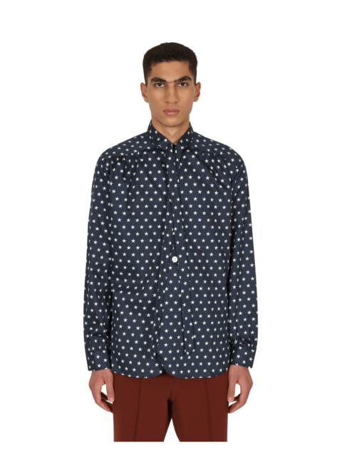 NEEDLES Ascot Collar EDW Shirt Blue