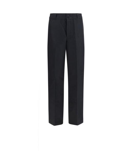 Prada Prada Technical Wide-leg Pants Black Men