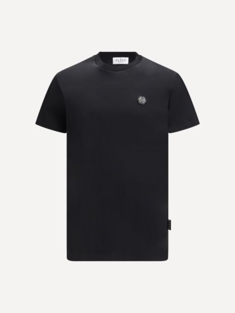 PHILIPP PLEIN Round Neck T-shirt Hexagon