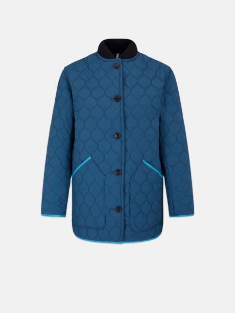 GLOVERALL Women's Miller Quilted Jacket Petrol