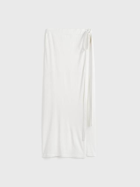 TOTEME Wrap skirt off-white