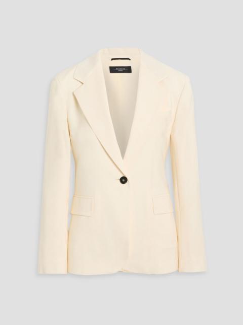 WEEKEND Max Mara Lamine wool-crepe blazer