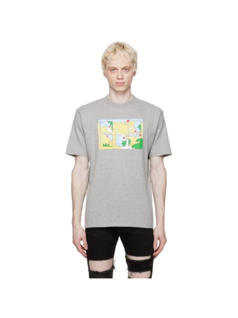UNDERCOVER Gray Printed T-Shirt