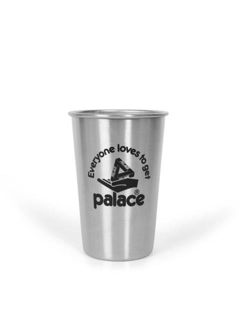 PALACE HAND OUT METAL CUP SILVER