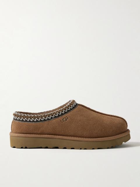 UGG Tasman Embroidered Shearling Slippers
