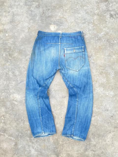 Other Designers If Six Was Nine × Kapital × Le Grande Bleu (L.G.B.) - Rare Levi’s 1st pants denim y2k