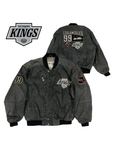 Vintage 80’s NHL Los Angeles King Varsity Jacket Size L