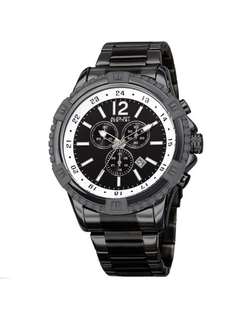 Other Designers August Steiner Chronograph Quartz Black Dial Men's Watch AS8229BK