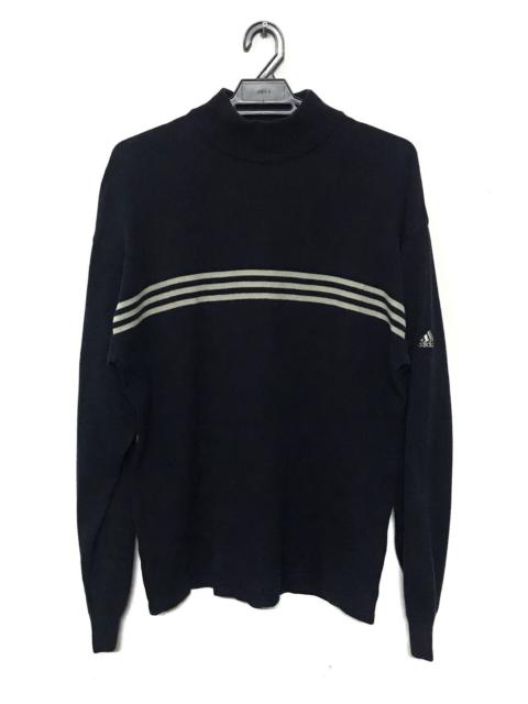 adidas adidas sweatshirt turtleneck collar with 3 material