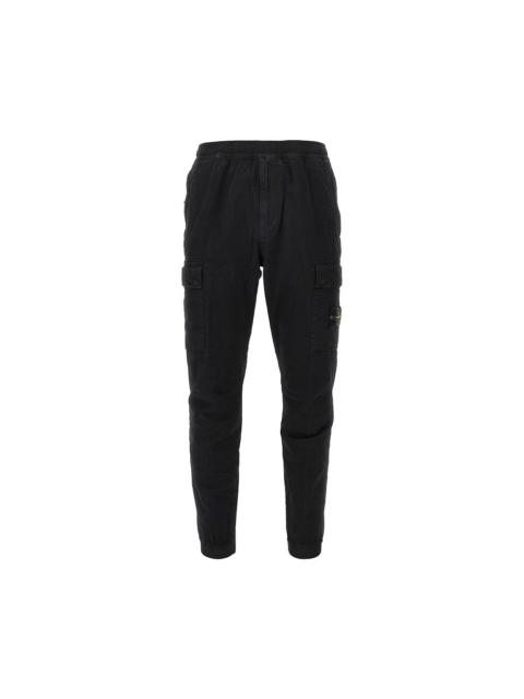 Stone Island Stone Island Cotton Cargo Pants Black Men