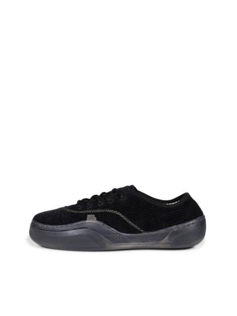 ERL CORDUROY COUPE SNEAKERS / BLK