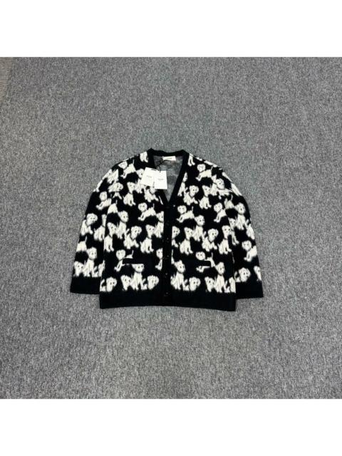 CELINE Celine SS23 Star Sequin Embellished Alpaca Cardigan