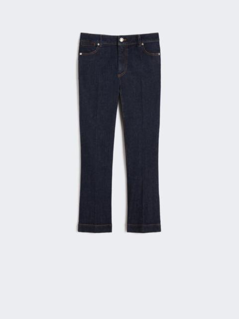 Sportmax Perfect-fit mini flare jeans - ultramarine