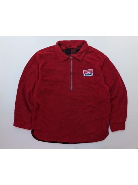 Other Designers Marlboro - Vintage Malboro halfzipper reversible jacket
