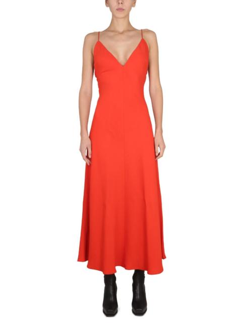 Stella McCartney Stella Mccartney Women Maxi V-Neck Dress