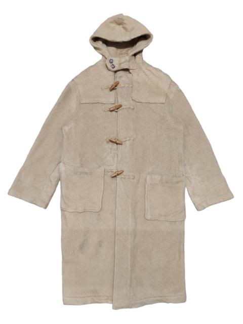 A BATHING APE® Vintage Post Overalls x Bape x Polar Fleece Duffle Coat
