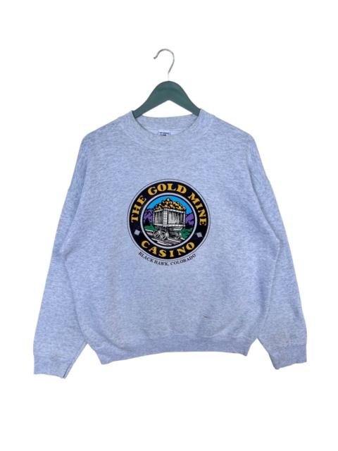 Other Designers Fruit Of The Loom - Vintage The Gold Mine Casino Blackhawk Colorado sweatshirt
