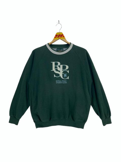 Other Designers Vintage - Royal Polo Sports Club Big Logo Pocket Sweatshirt #3175-56
