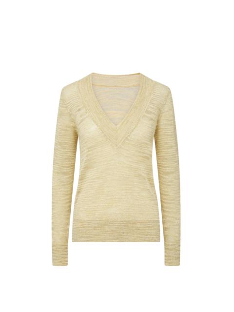 VERONICA BEARD COLETA V-NECK SWEATER