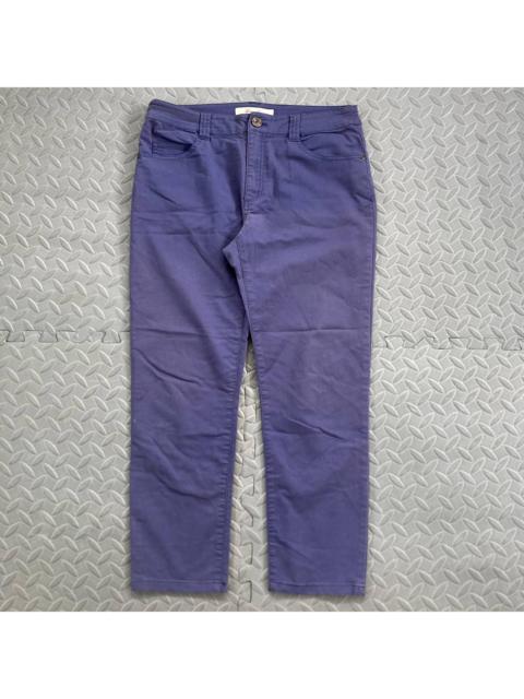 Other Designers Women's Purple and Blue Trousers
