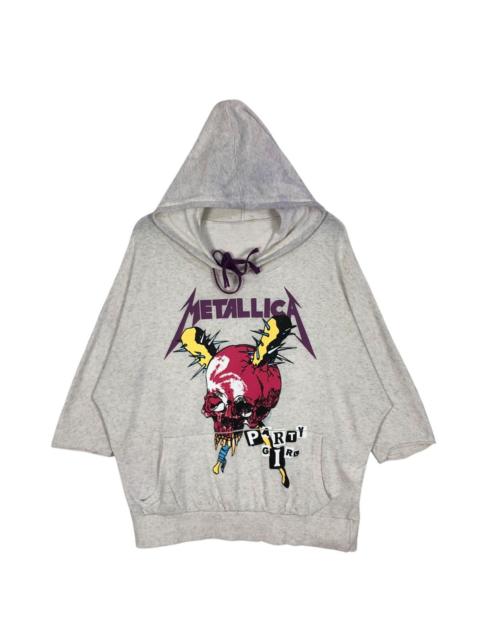 Other Designers Vintage Metallica Party Girl Sweatshirt Hoodie Band RockPunk