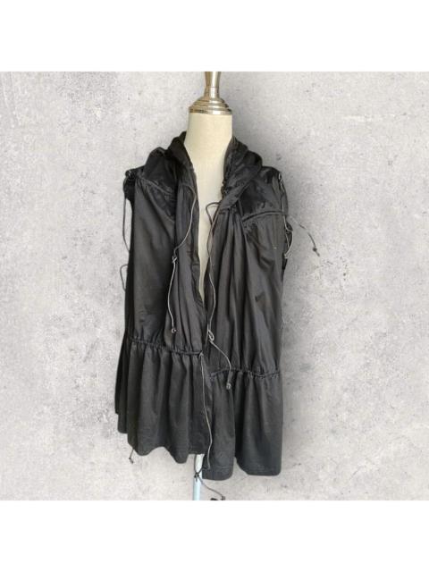 Yohji Yamamoto Vintage 90’s Yohji Yamamoto Leather Shrunken Cotton Vest