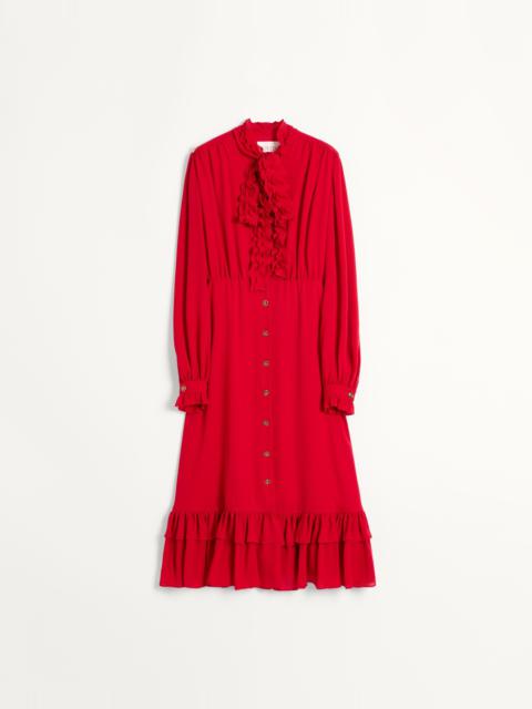 Valentino GEORGETTE MIDI DRESS