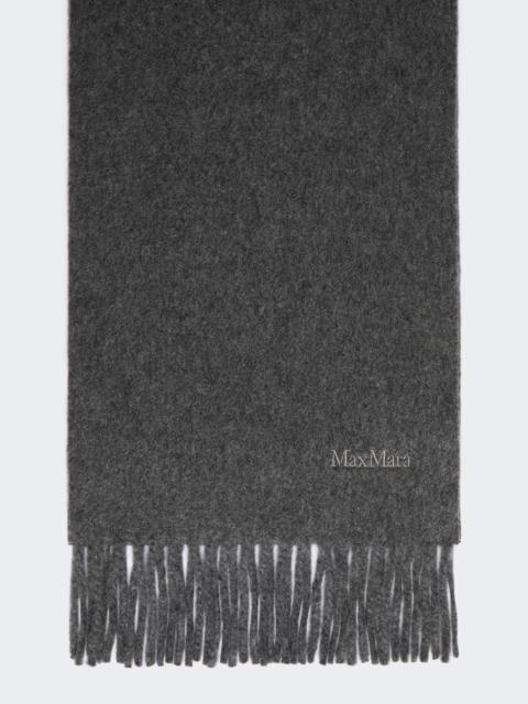 Max Mara SCILLI Embroidered wool scarf