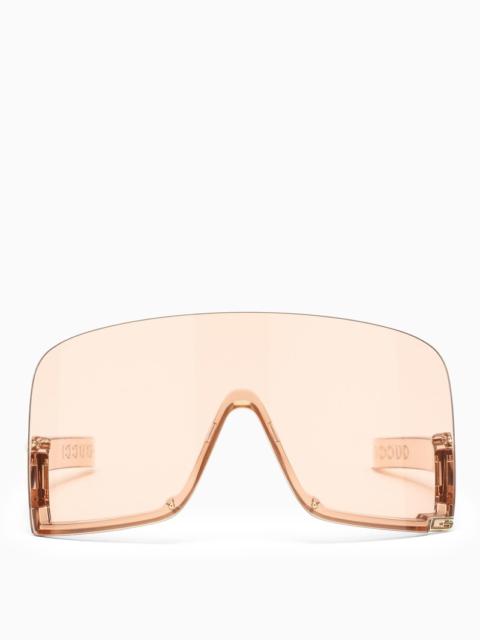 Gucci Pink Masked Sunglasses Women