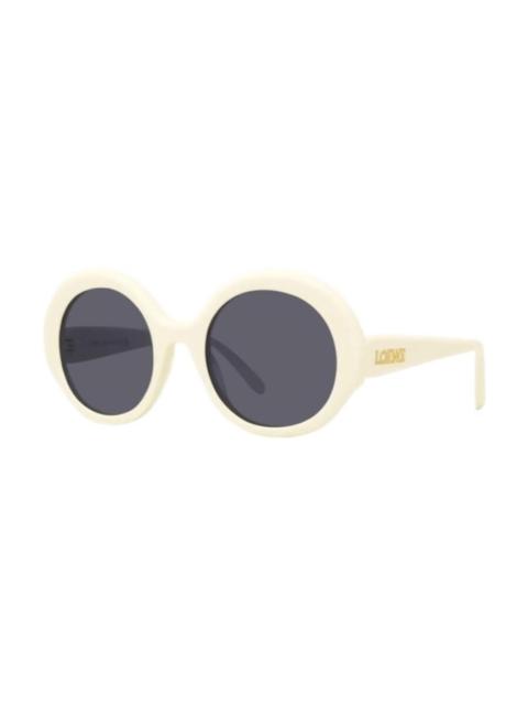 Loewe Loewe SLIM Smoke Round Ladies Sunglasses LW40135I 25A 52