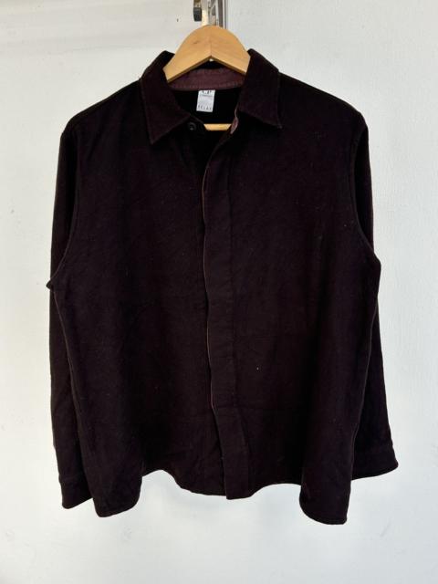 C.P. Company C.P. Company Wool Button Ups Marroon
