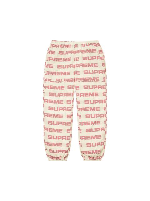 Supreme Supreme Logo Ripstop Track Pant 'Natural'
