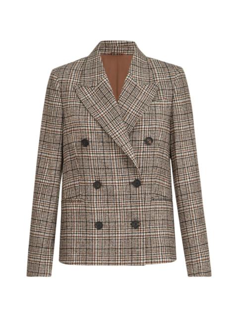 Brunello Cucinelli Brunello Cucinelli Women Wool Double-Breasted Jacket