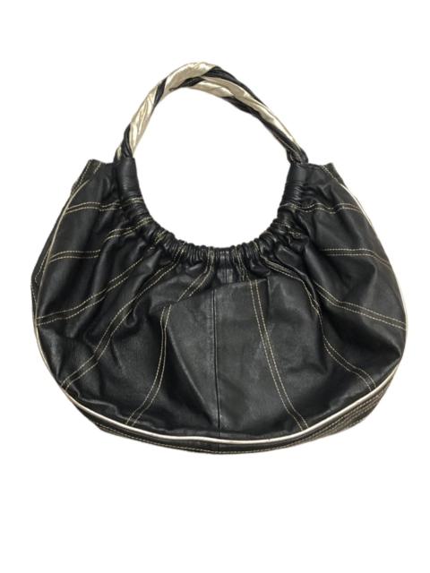 Tsumori chisato round leather bag