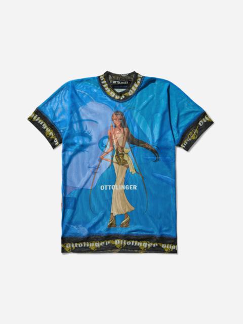 OTTOLINGER Women's Julien Ceccaldi Oversized Mesh T-Shirt Multicolor