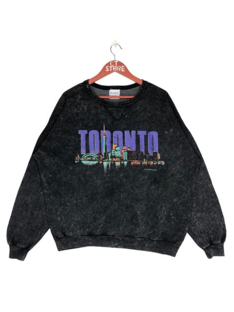 Other Designers Vintage - 1990 Toronto City Crewneck Sweatshirts Big Logo