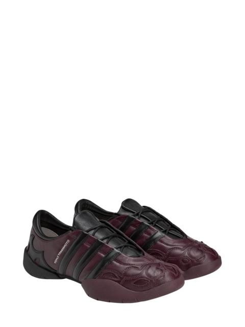 Y-3 Y-3 Gender Inclusive Regu Sneaker in Black/Shadow Maroon at Nordstrom